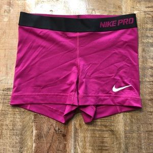Nike Pro Spandex Shorts